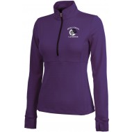 Holy Cross Lacrosse Charles River Apparel Women's Fitness Pullover