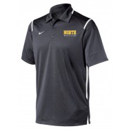 Middletown North Wrestling Nike Gameday Polo Shirt - GREY
