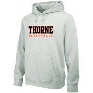 Thorne Basketball Nike Team Club Hooded Sweatshirt - GREY