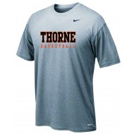 Thorne Basketball Nike Short Sleeve Legend Top - GREY