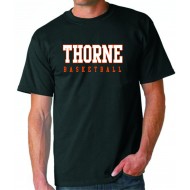 Thorne Basketball Gildan Short Sleeve T-Shirt - BLACK