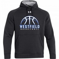 Westfield HS Girls Basketball Under Armour MENS Rival Hooded Sweatshirt 