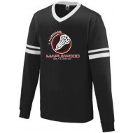 Maplewood Girls Lacrosse Augusta Sportswear Long Sleeve Stripe Jersey