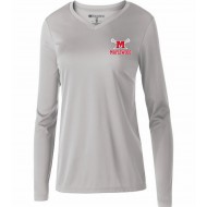 Maplewood Girls Lacrosse Coach Holloway WOMENS Spark 2.0 Long Sleeve Performance Top - GREY