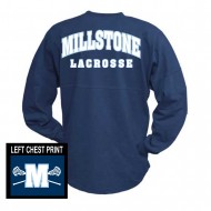 Millstone Lacrosse Club WOMEN'S Pennant Sportswear Boyfriend Jersey