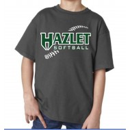 Hazlet Hawks Softball Gildan Short Sleeve Tee - CARBON