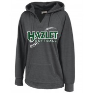 Hazlet Hawks Softball Pennant Sportswear WOMENS Volley Hooded Sweatshirt